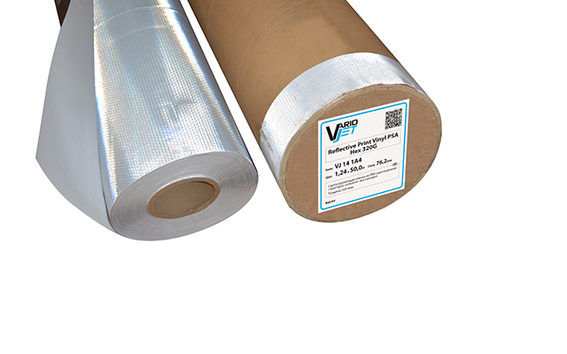 Reflective print vinyl PSA HEX 320G